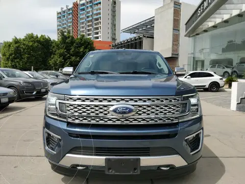 Ford Expedition V6A 5PTS. PLATINUM MAX, TA, 3.5 ECOBOOST, PIEL, Q usado (2019) color Azul precio $780,000