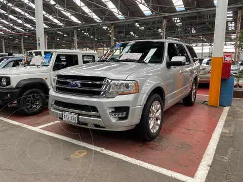 Ford Expedition Limited 4x2 usado (2016) color Gris financiado en mensualidades(enganche $103,000 mensualidades desde $13,750)