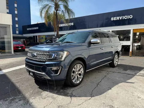 Ford Expedition Platinum 4x4 MAX usado (2018) color Azul precio $699,500