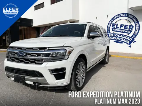 Ford Expedition Platinum Max 4x4 usado (2023) color Blanco precio $1,200,000