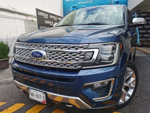 Ford Expedition Platinum Max 4x4 usado (2018) color Azul precio $989,000