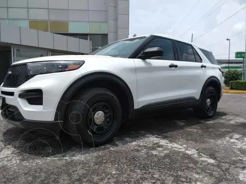 Ford Explorer Police Interceptor 3.3L usado (2025) color Blanco financiado en mensualidades(enganche $150,528 mensualidades desde $16,422)