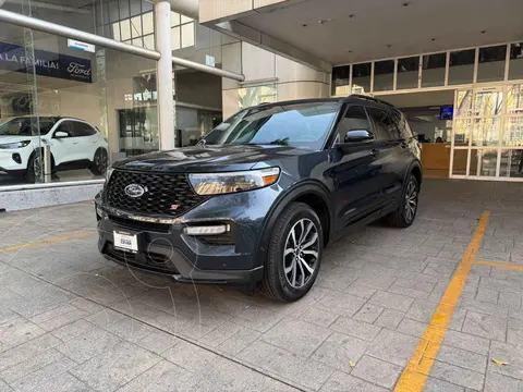 Ford Explorer ST 3.0L usado (2023) color Azul financiado en mensualidades(enganche $280,844 mensualidades desde $29,886)