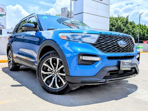 Ford Explorer ST 3.0L usado (2021) color Azul precio $774,000