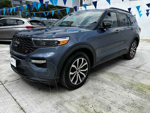 Ford Explorer ST 3.0L usado (2021) color Azul precio $819,000