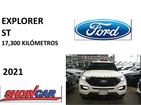 Ford Explorer ST 3.0L usado (2021) color Blanco precio $847,000