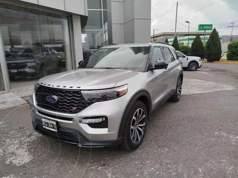 Ford Explorer ST 3.0L usado (2023) color Plata financiado en mensualidades(enganche $208,320 mensualidades desde $22,727)
