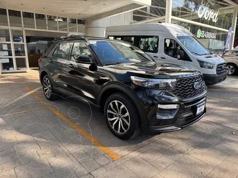 Ford Explorer ST 3.0L usado (2021) color Negro Obsidiana precio $811,500