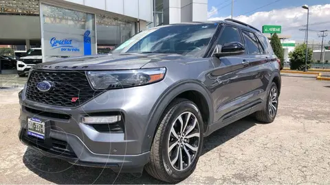 Ford Explorer ST 3.0L usado (2022) color Gris financiado en mensualidades(enganche $203,840 mensualidades desde $22,239)