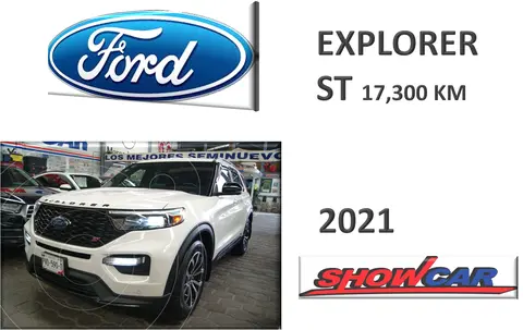 Ford Explorer ST 3.0L usado (2021) color Blanco precio $847,000