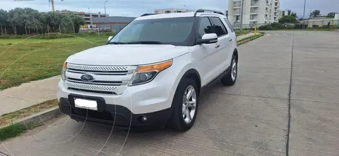 Ford Explorer 3.5L Limited 4x4 usado (2014) color Blanco precio $15.000.000