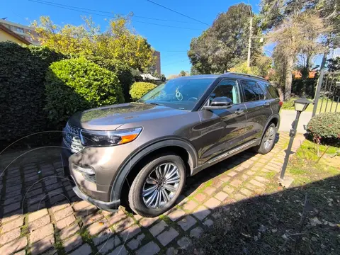 Ford Explorer 2.3L Limited Ecoboost 4x4 usado (2021) color Cafe Oscuro precio $42.000.000