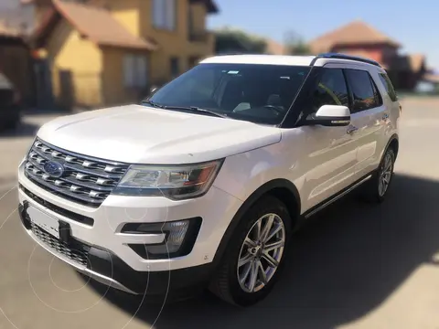 Ford Explorer 3.5L Limited 4x4 usado (2017) color Blanco precio $17.450.000