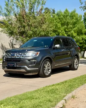 Ford Explorer 2.3L Limited Ecoboost 4x4 usado (2018) color Gris Metalico precio $16.990.000