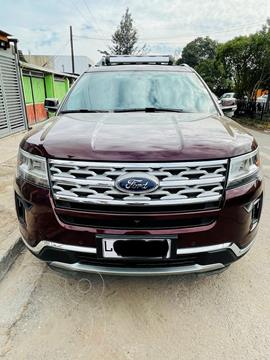 foto Ford Explorer 2.3L Limited Ecoboost 4x4 usado (2020) color Rojo precio $35.000.000
