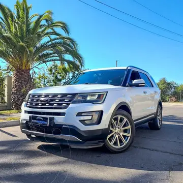 foto Ford Explorer 2.3L Limited Ecoboost 4x4 usado (2017) color Blanco Mineral precio $27.900.000