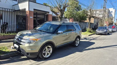 Ford Explorer 3.5L XLT 4x2 usado (2013) color Verde precio $12.000.000