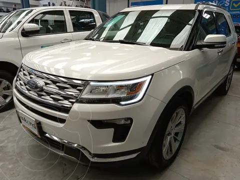 foto Ford Explorer Limited 4x4 usado (2018) color Blanco Platinado precio $147.600.000