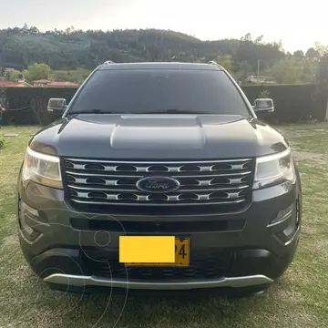 Ford Explorer Limited Aut usado (2016) color Gris Nocturno precio $108.000.000