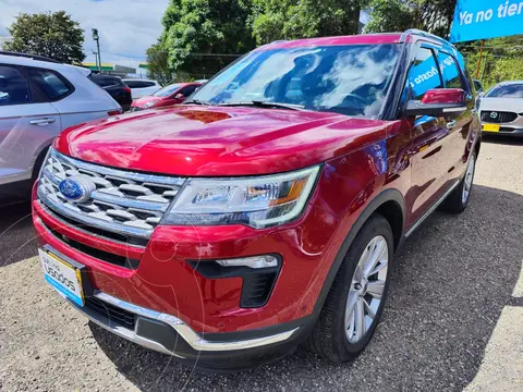 Ford Explorer Limited 4x4 usado (2018) color Rojo Rubi precio $152.500.000