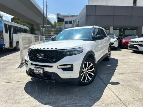 Ford Explorer Limited usado (2022) color Blanco financiado en mensualidades(enganche $202,400 mensualidades desde $22,723)