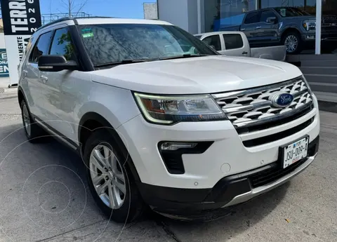 Ford Explorer XLT usado (2019) color Blanco Oxford precio $459,000
