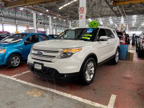 Ford Explorer Limited 4x4 usado (2013) color Blanco precio $273,500