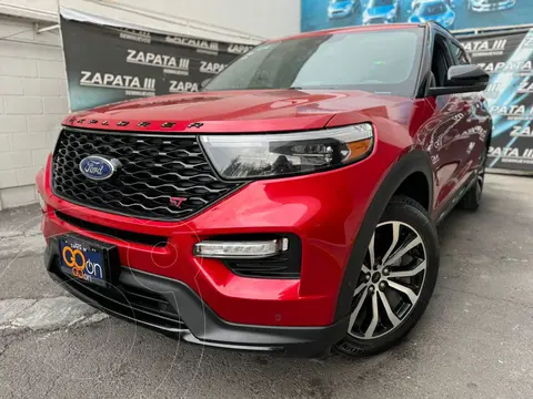 Ford Explorer XLT usado (2023) color Rojo financiado en mensualidades(enganche $310,378 mensualidades desde $23,734)