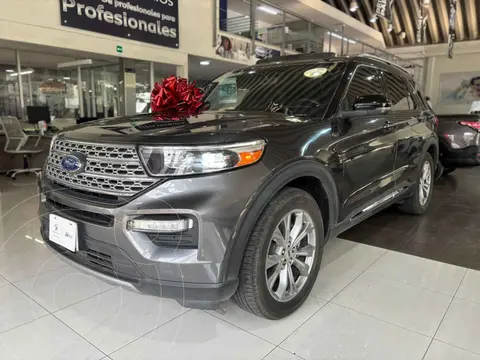 Ford Explorer Limited 4x2 4.6L V8 usado (2020) color Gris financiado en mensualidades(enganche $158,049 mensualidades desde $12,091)