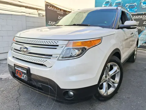 Ford Explorer Limited 4x4 usado (2014) color Blanco precio $390,000