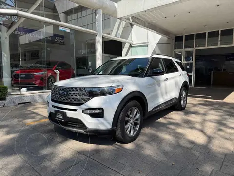 Ford Explorer Limited usado (2023) color Blanco financiado en mensualidades(enganche $244,966 mensualidades desde $26,068)