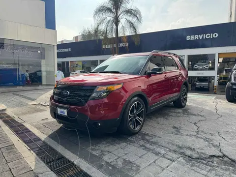 Ford Explorer Sport 4x2 usado (2015) color Rojo precio $299,500