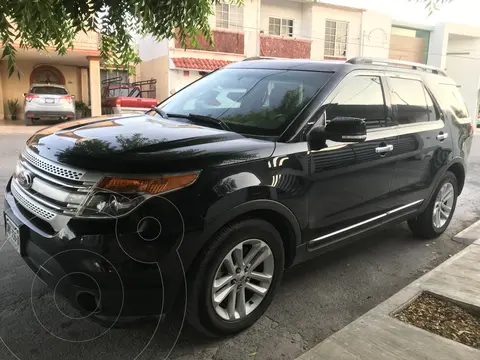 Ford Explorer XLT Base Piel usado (2014) color Negro Profundo precio $260,000