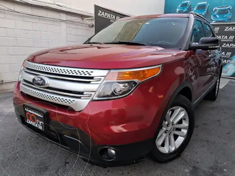 foto Ford Explorer XLT Base usado (2013) color Rojo precio $235,000