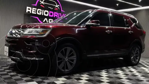 Ford Explorer Limited usado (2018) color Rojo Rubi precio $329,900
