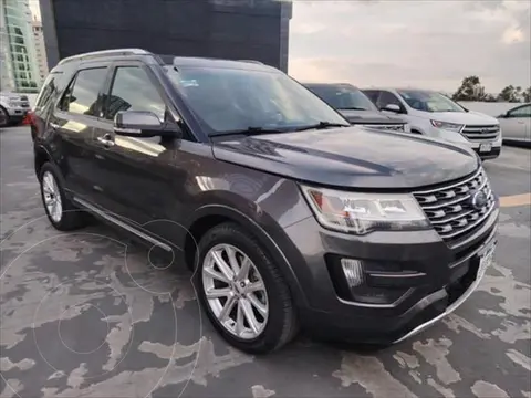 Ford Explorer Limited 4x4 usado (2016) color Gris Nocturno precio $398,000