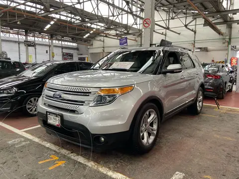 Ford Explorer Limited usado (2015) color Plata Estelar financiado en mensualidades(enganche $70,000 mensualidades desde $7,500)