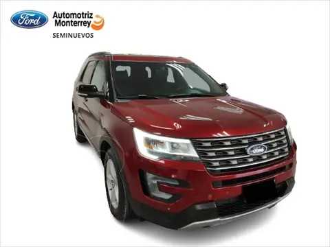 foto Ford Explorer XLT Base usado (2017) color Rojo precio $484,900