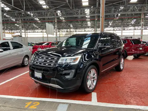 Ford Explorer Limited 4x4 usado (2017) color Negro Profundo financiado en mensualidades(enganche $122,000 mensualidades desde $12,000)