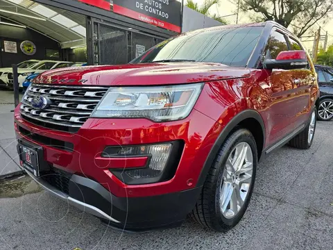 Ford Explorer Limited 4x4 3.6L usado (2016) color Rojo precio $349,900