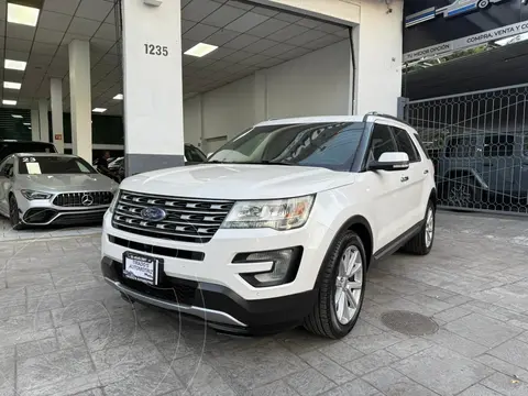 Ford Explorer Limited usado (2017) color Blanco precio $375,000