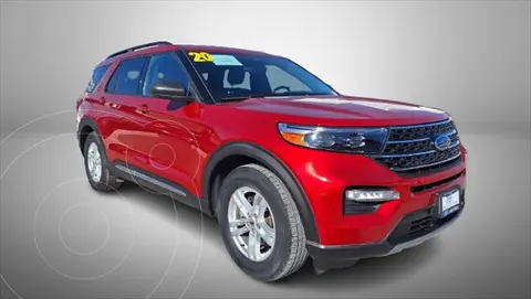 Ford Explorer 5 PTS. XLT, 2.3T ECOBOOST, TA, A/AC. AUT., PIEL, usado (2020) color Rojo cereza precio $585,000