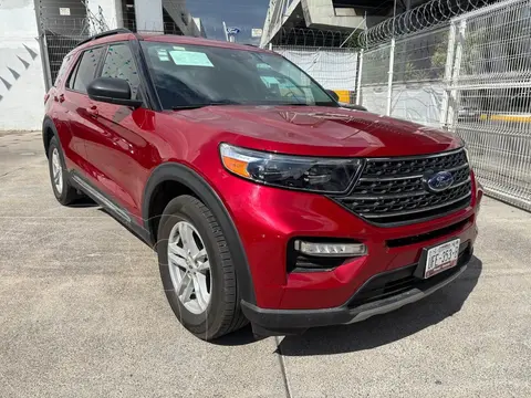 Ford Explorer XLT usado (2023) color Rojo financiado en mensualidades(enganche $148,060 mensualidades desde $16,622)