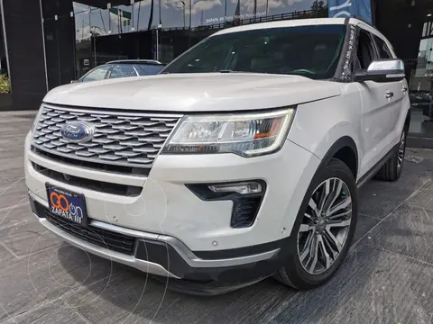 Ford Explorer Platinum 4x4 usado (2018) color Blanco precio $415,000