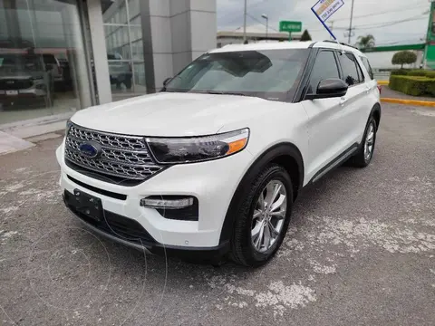 Ford Explorer Limited 4x2 4.6L V8 usado (2020) color Blanco precio $549,000