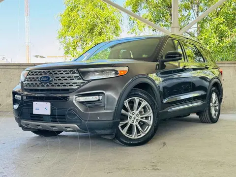 Ford Explorer Limited 4x2 4.6L V8 usado (2020) color Gris financiado en mensualidades(enganche $127,380 mensualidades desde $12,566)