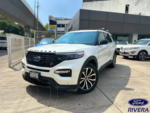 Ford Explorer Limited usado (2021) color Blanco financiado en mensualidades(enganche $178,200 mensualidades desde $20,006)