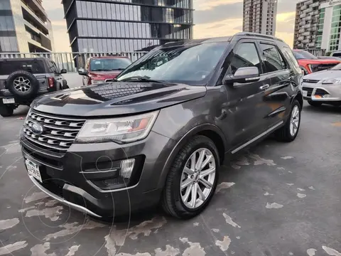 Ford Explorer Limited 4x2 4.0L usado (2016) color Gris precio $398,000