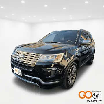 Ford Explorer Platinum usado (2019) color FORN NEGRO  OBSIDIANA precio $435,000