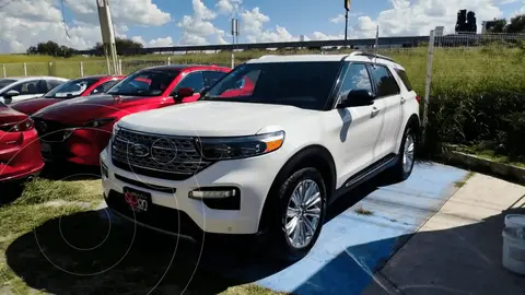 Ford Explorer null usado (2022) color FORD BLANCO financiado en mensualidades(enganche $198,925 mensualidades desde $15,212)